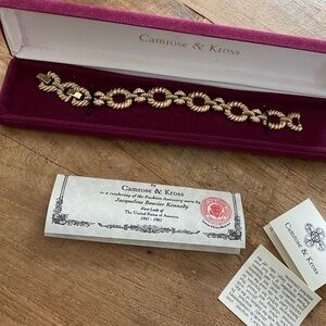 Camrose And Kross Jacqueline Kennedy
Bracelet In Original Box